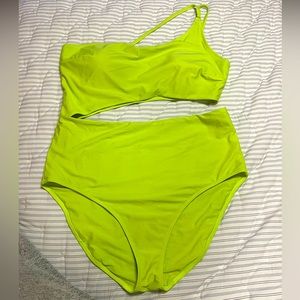 Aerie One-Piece One-Shoulder Bathing Suit